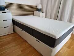 Ikea Nordli 120 sängstomme,...