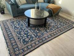 Blå persisk matta