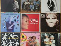 LP-Skivor Vinyl Svenskt - 2...