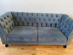 Chesterfield 2-sits soffa i...