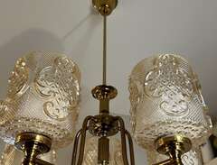 Vintage ljuskrona, 5 lampor...
