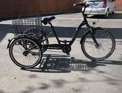 trehjulig el-cykel - stadig...