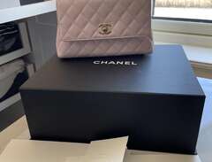 chanel small coco handle pink