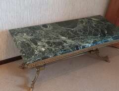 Soffbord med marmorskiva