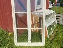 gamla fönster/ växthus