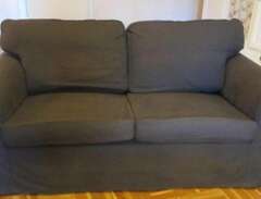 Ikea ektorp soffa 2-sits grå