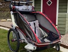 Chariot CX2 cykelvagn med p...