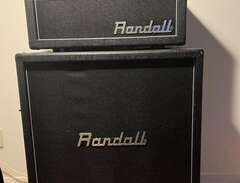 Randall 50w rörtopp och låda