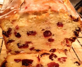 The Holiday Collection ~ Buttermilk Cranberry Orange Tea Loaf