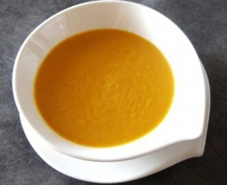 Velouté carottes-artichauts au miel et au gingembre (Thermomix)