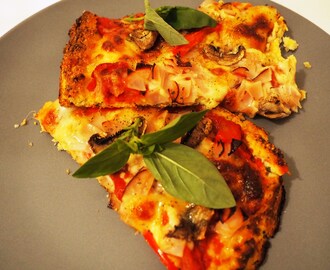 Low Carb Pizza mit Karfiolboden