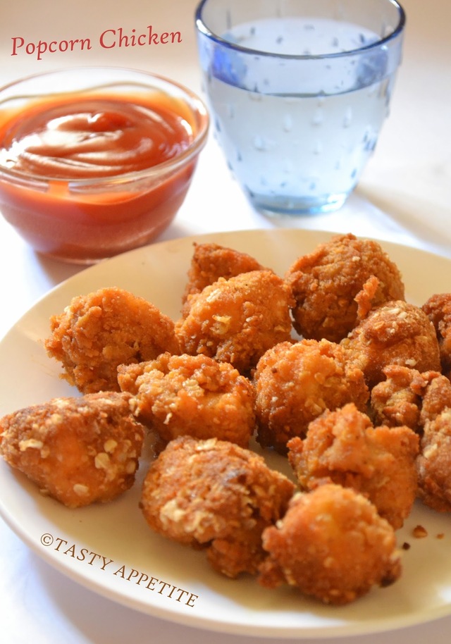 How to make Popcorn Chicken at Home / Easy Step-by-Step Pictures: