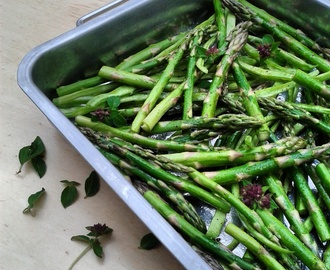 56 – Groene asperges uit de oven