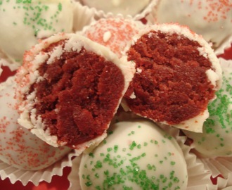 Red Velvet Cake Truffles
