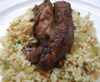 Trinidad Stewed Chicken - Caribbean Green Seasoning