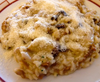 Risotto with Porcini Mushrooms from "Harry's Bar" in Venice, Italy!