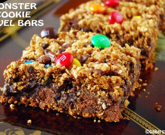 Monster Cookie Revel Bars #SundaySupper