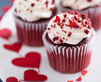 Recept: Koolhydraatarme Red Velvet Cupcakes