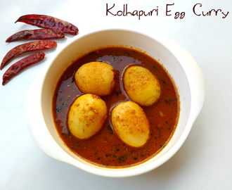 Kolhapuri Egg Curry Recipe