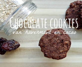 Chocolate cookies (de gezonde variant)