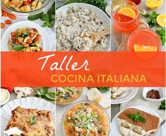 Taller Cocina Italiana Vegetariana