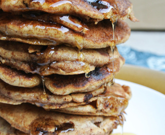 Pancake Fridays: Whole Wheat Pear and Chocolate Pancakes