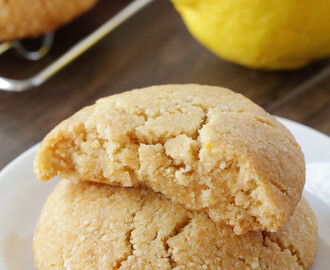 Paleo Lemon Cookies (vegan, grain-free, gluten-free, dairy-free)