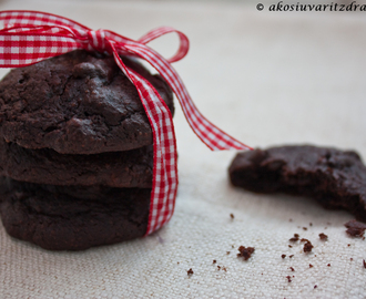 Čokoládové cookies, chutné a zdravšie.