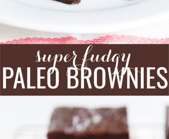 Super Fudgy Paleo Brownies