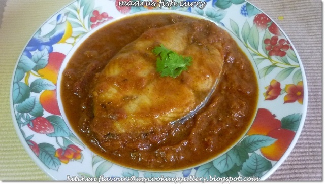 Madras Fish Curry : IHCC