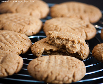 Proteínové arašidové cookies – iba zo 4 ingrediencií.