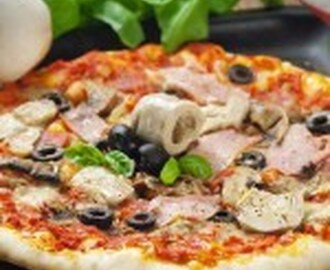 Pizza Mozzarella, Artisjok en Ham