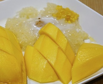 Kokosové rizoto s mangom