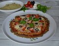 Low-Carb “Grüne Pizza” Margherita [Sponsored]