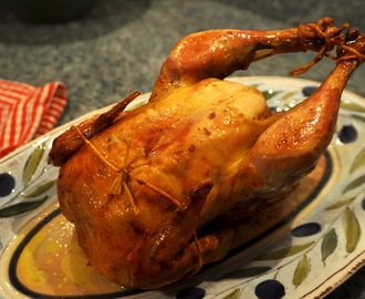 Turmeric Roast Chicken: Rotisserie Style