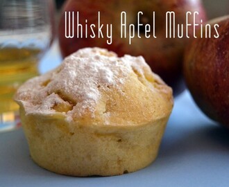 Sonntagskuchen: Whisky Apfel Muffins