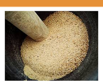 Lao ground rice powder