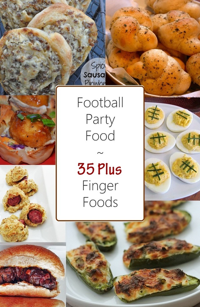Football Party Food: 35 Finger Foods