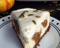Pumpkin Cake Cheesecake
