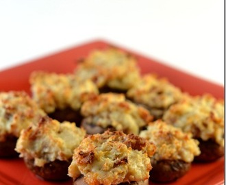Blue Cheese and Bacon Stuffed Mushrooms