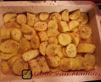 Kan dat? Tuurlijk: Oven roasted potatoes.
