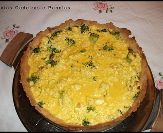 Cozinhando na casa da mãe: Torta de brócolis e salmão