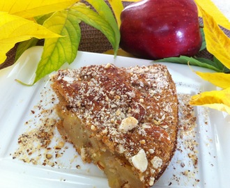 Apple Cake with Cinnamon and Almonds