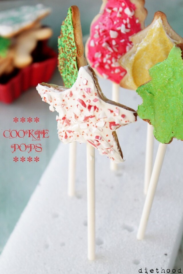 Christmas Cookie Pops