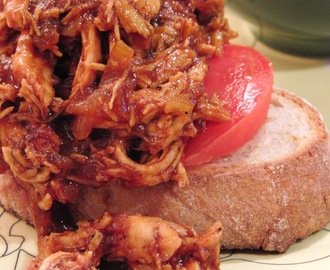 Crockpot BBQ Chicken with Bacon