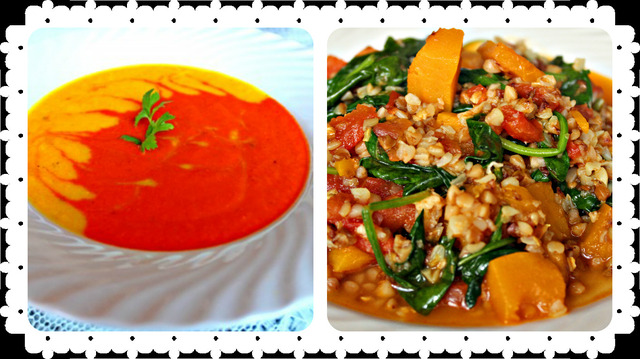 Tip na ľahký jesenný obed: Papriková duo polievka a Teplý pohánkový hokkaido šalát