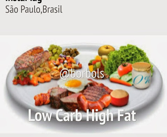 LCHF = “Low Carb, High Fat” Dieta de baixo carboidratos e mais gorduras