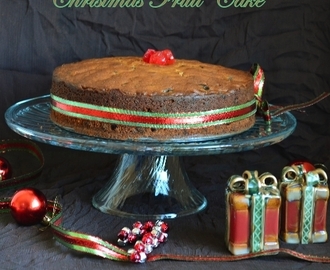 Christmas Fruit Cake/ Plum Cake- No Alcohol Version