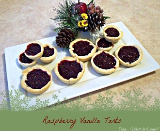 Raspberry Tarts & Merry Christmas from Hun... What's for Dinner?
