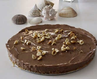 Tarta de Queso y Nutella Fría (sin horno) - Nutella Cheesecake